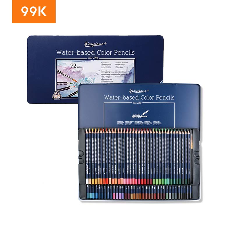 99K Watercolor Pencils Set 12/48/72 Warna