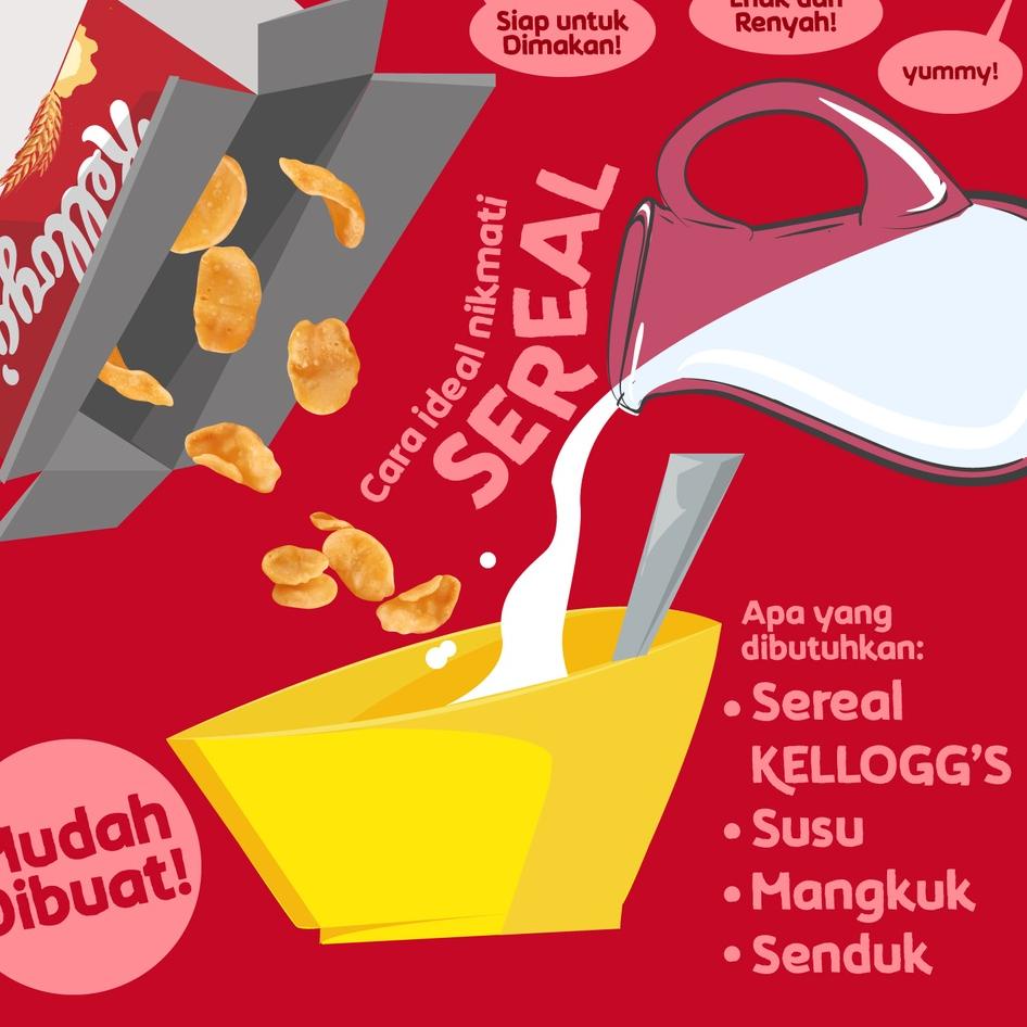 

Cepat laku--KELLOGGS Fruit Strawberry CF Cereal 180 g