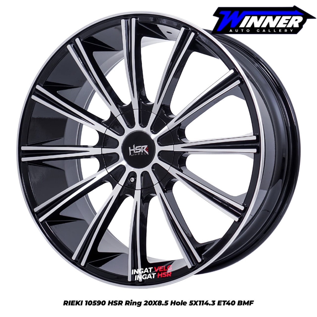 VELG RACING HSR RING 20 LUBANG BAUT 5X114,3 - HARRIER JUKE SONET
