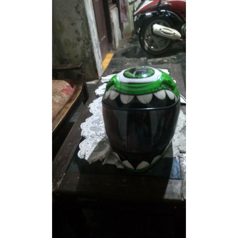 Helm k2r ala ala hjc monster inc Mike wazowski