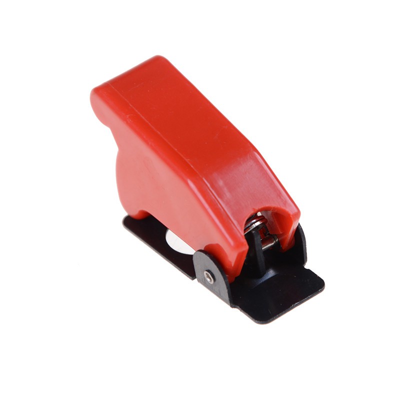 5 Pcs Plastic 12mm Toggle Switch Safety Cover Protector Cap Guard 
