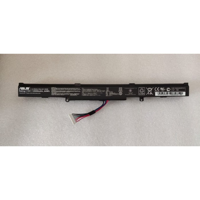 Baterai Laptop Original Asus X450J A450J X550 X550D A41-X550E (Tanam)