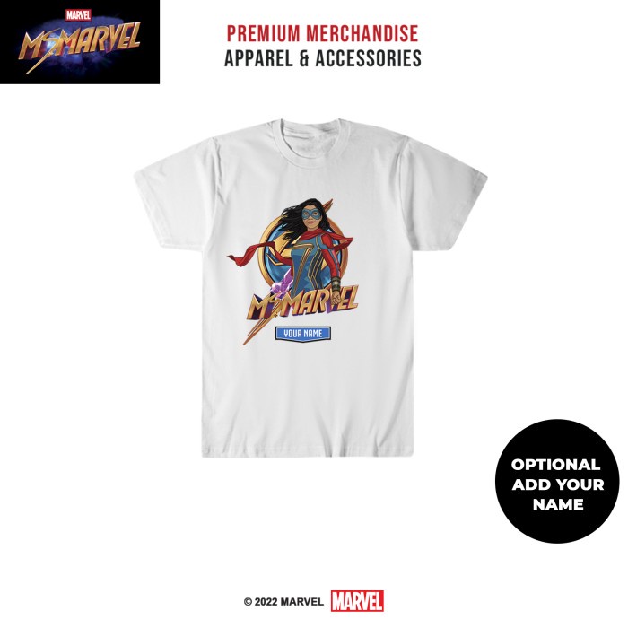 Marvel Tshirt Dewasa Premium Cotton Ms Marvel MSM139