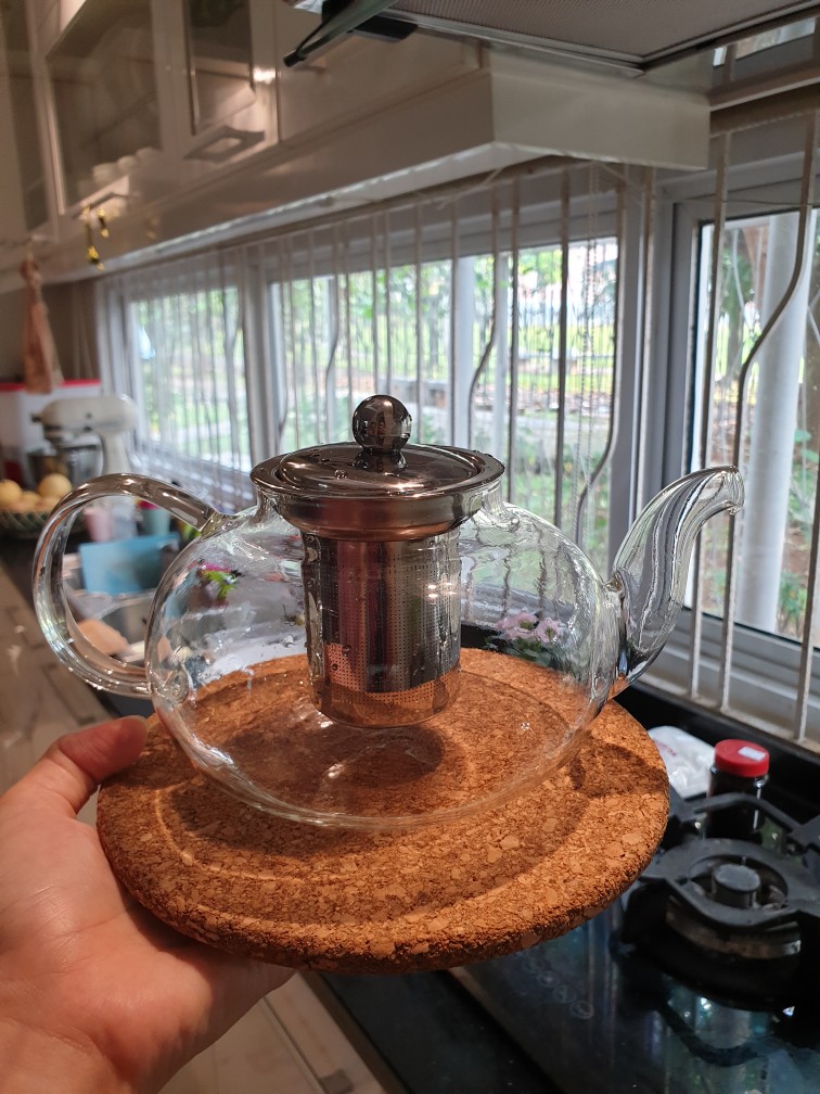 Teko Teh Infuser 400ml Dan 600ml / Tea Pot Stainless / Kungfu Teapot Chinese Tea / Teko Teh Kaca