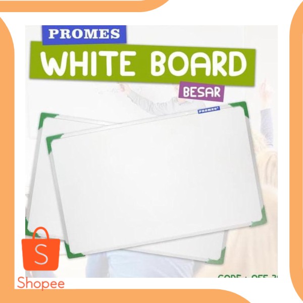 

Dijual Papan Tulis - White Board Papan Tulis Besar Gantung Ukuran 70X50 Cm O Diskon