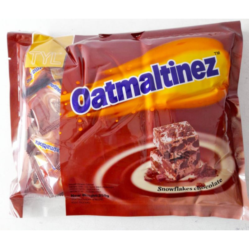 PROMO OATMALTINEZ SNOWFLAKES 250GR (IMPORT) SEREAL COKLAT