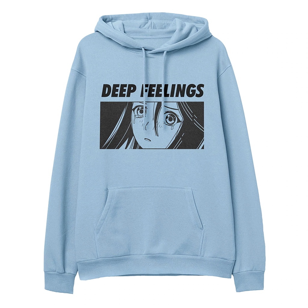 Hoodie Deep Feelings Character Premium Unisex