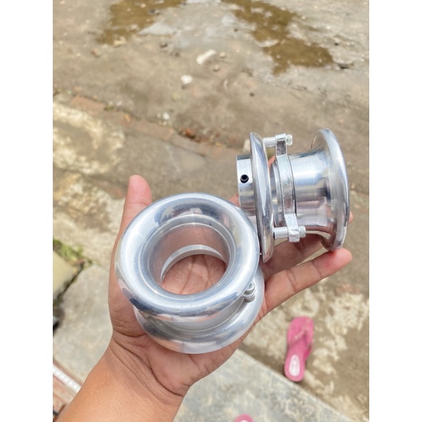 Velocity Corong karbu model tumpuk 2 stage step karbu karburator pwk pe 28 30 32 34 35 38 bukan spr