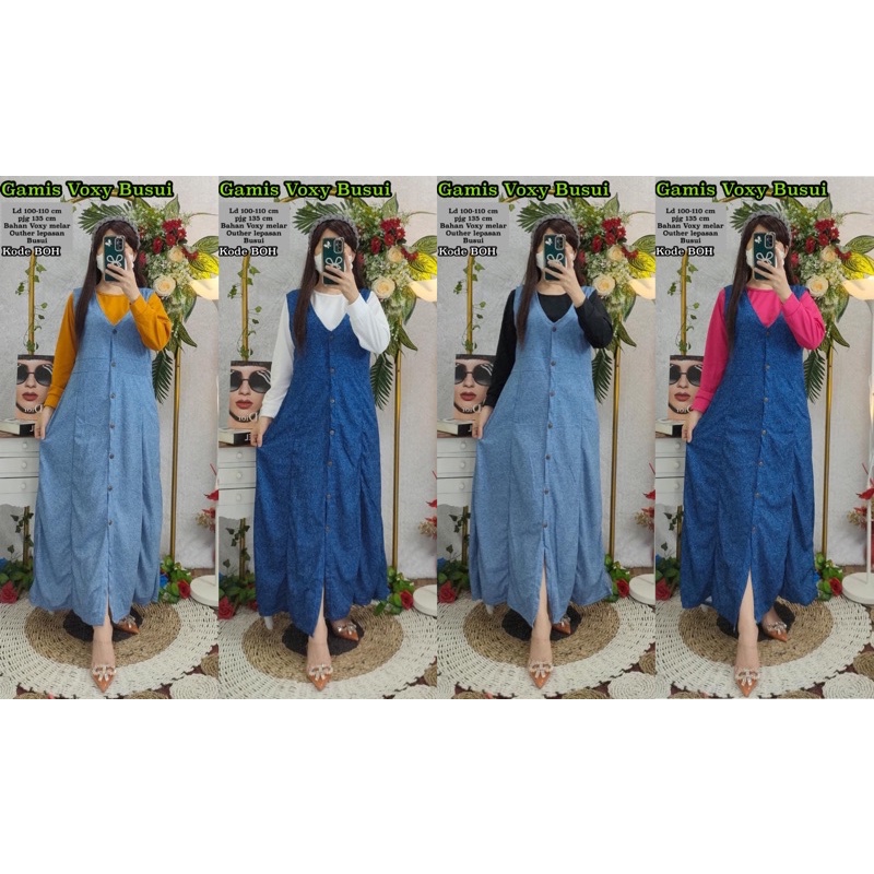 Gamis voxy free inner kode BOH