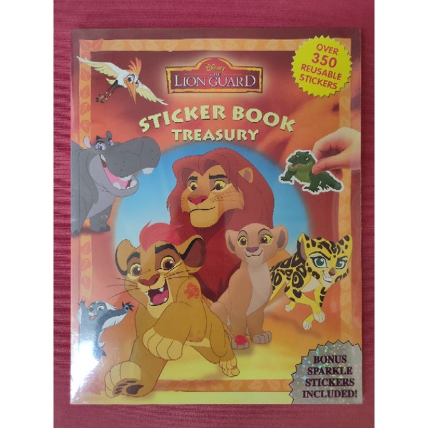 the lion guard. sticker treasury book