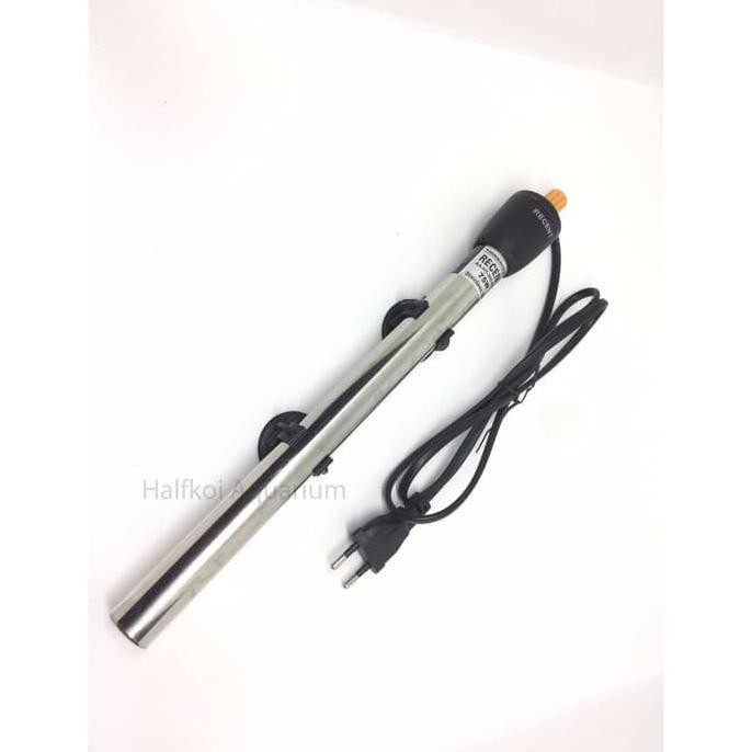 TERBARU HEATER PENGATUR SUHU AQUARIUM STAINLESS RECENT 75 WATT 30CM