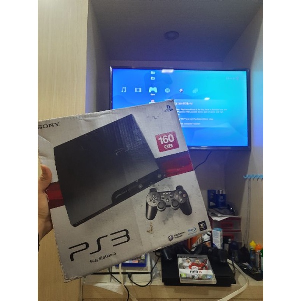 PS 3 SLIM 160 GB (ORIGINAL BRAND NEW ) BEKAS PEMAKAIAN PRIBADI