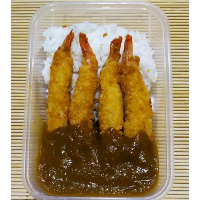 

Ebi Furai Curry Bento