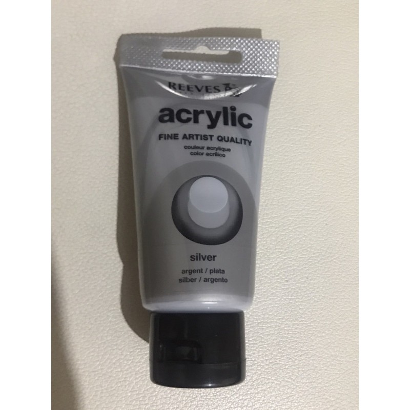 

Cat Acrylic Reeves 75ml Silver