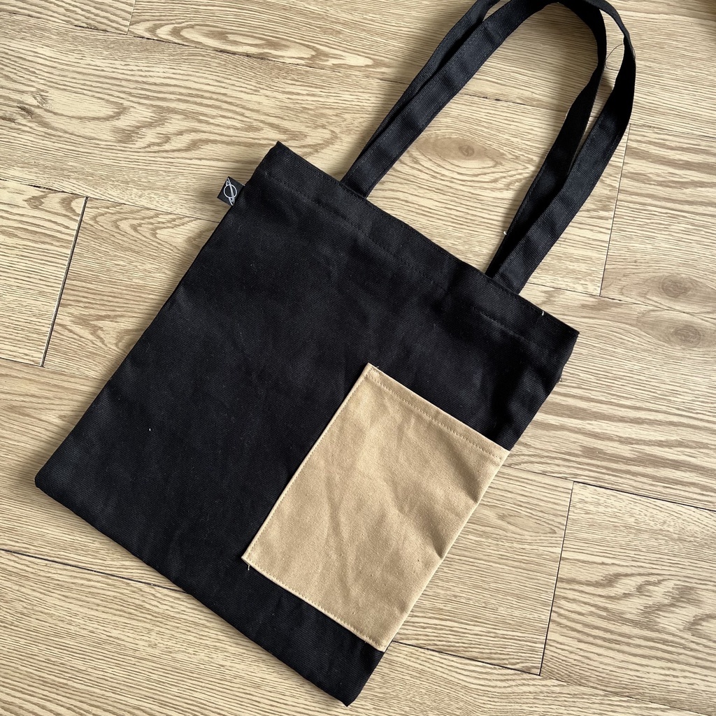 TWO COLOUR TOTE BAG