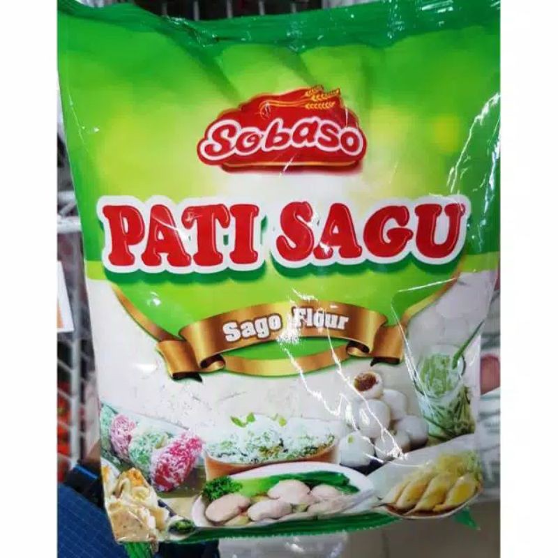 

SOBASO Tepung Sagu / Pati Sagu / Sago Powder 500gr tepung sagu 100% sago