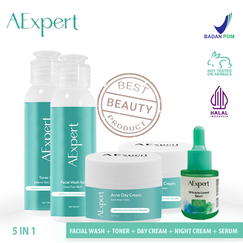 AExpert Skincare Acne Series Paket 5 in 1