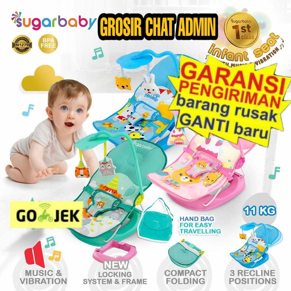 Bouncer bayi sugar baby infant seat kursi duduk bayi bouncher