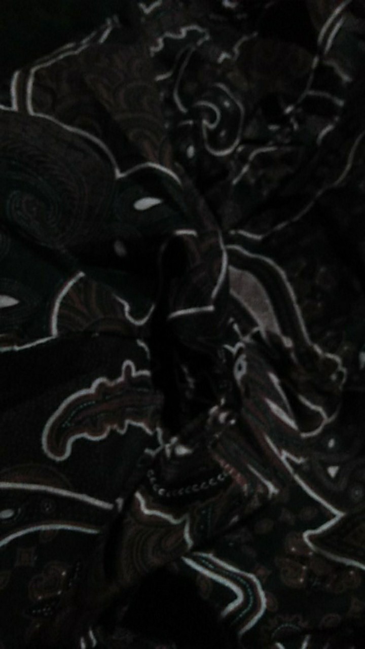 Batik Couple Keluarga - Sania Ruffle Batik Couple Orid Ndoro Jowi Dnt Garansi Termurah Batik Solehah