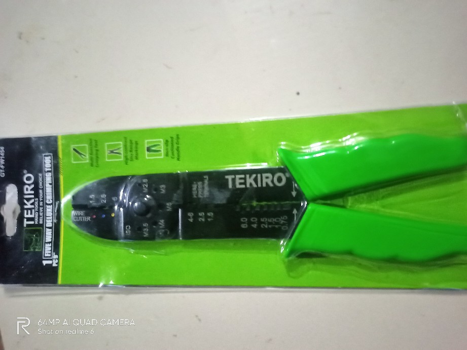 Tekiro Tang Crimping 9inch Five Way Crimping Tools Original