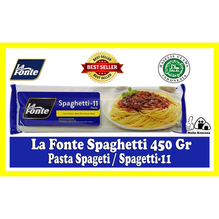 

LA FONTE SPAGHETTI 450 GR SPAGETI PASTA / SPAGHETTI-11