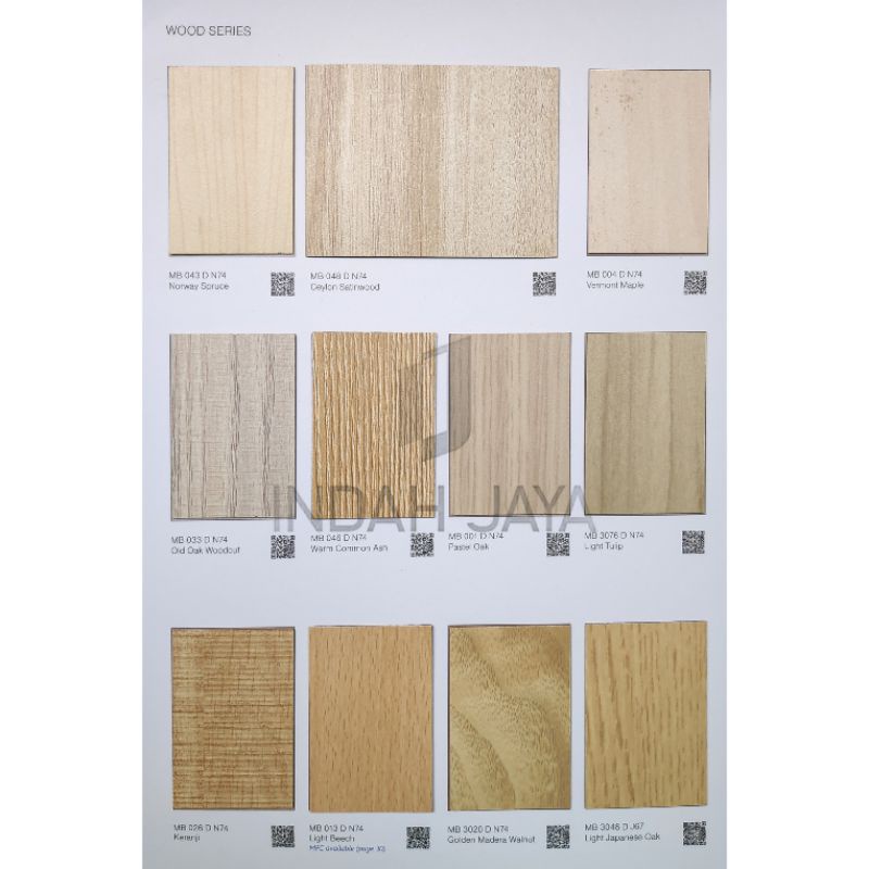 AICA HPL MB Collection - Wood Series Urat Kayu Doff 2