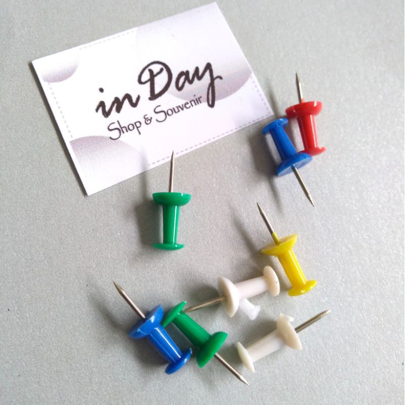 (30pcs) Paku Mading/Push Pin Joyko | INDAY SHOP