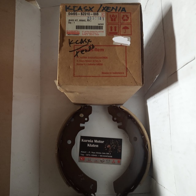 Kampas Rem Belakang Avanza - Xenia