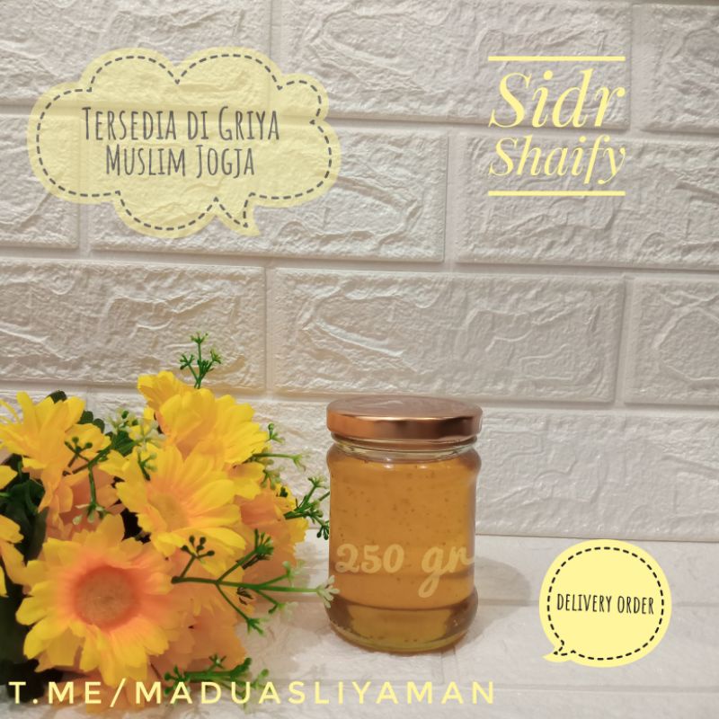 

Madu Yaman Sidr Shaify 250gr kemasan botol kaca