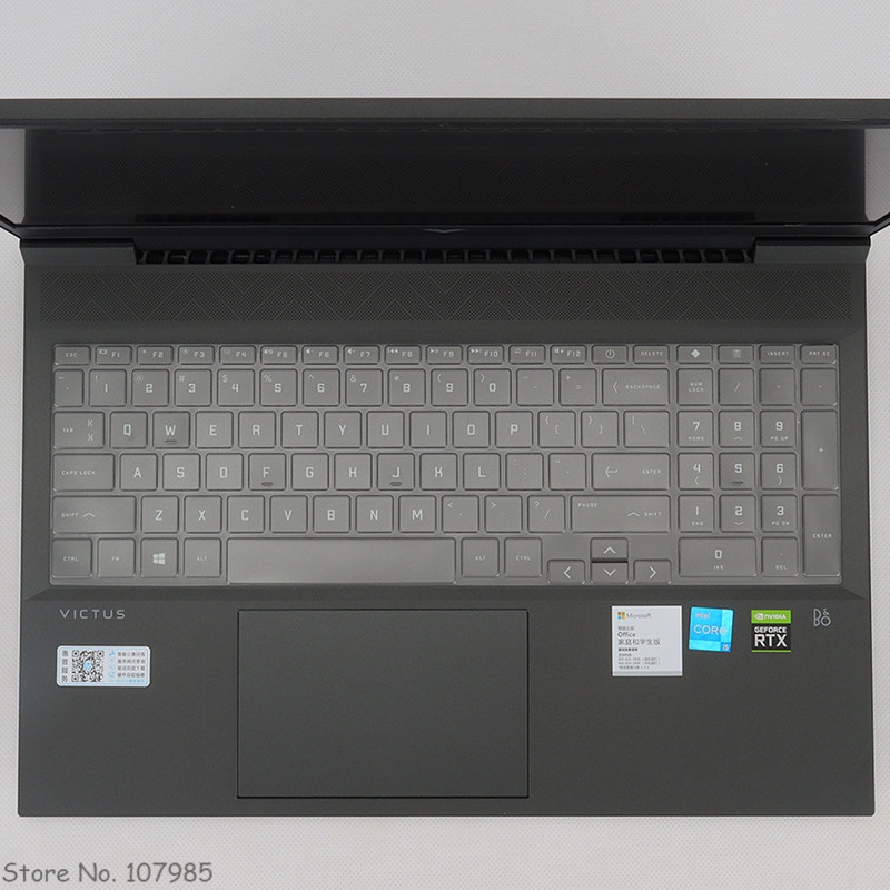 Untuk HP Victus 16.1&amp;quot; Skin Cover Pelindung keyboard Gaming Laptop HP Victus 16 &quot;2021 Bahan Silikon TPU Bening