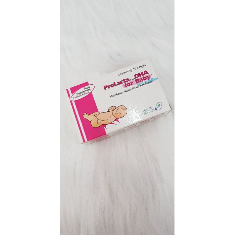 Prolacta with DHA for Baby per strip @10softgels