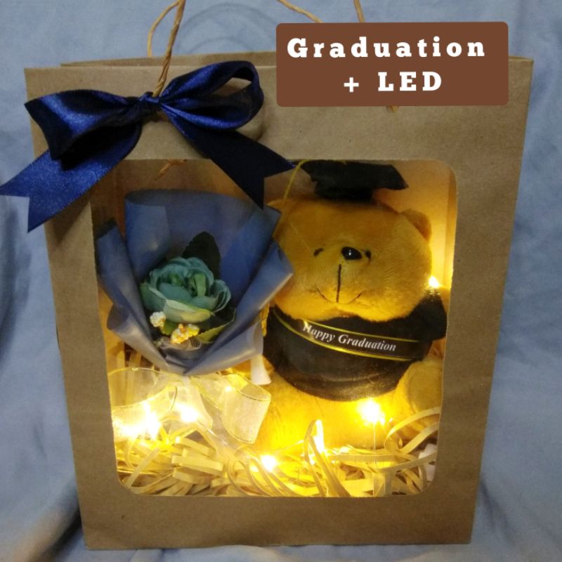 KADO BONEKA WISUDA GRADUATION / HAMPERS BONEKA WISUDA / BONEKA WISUDA