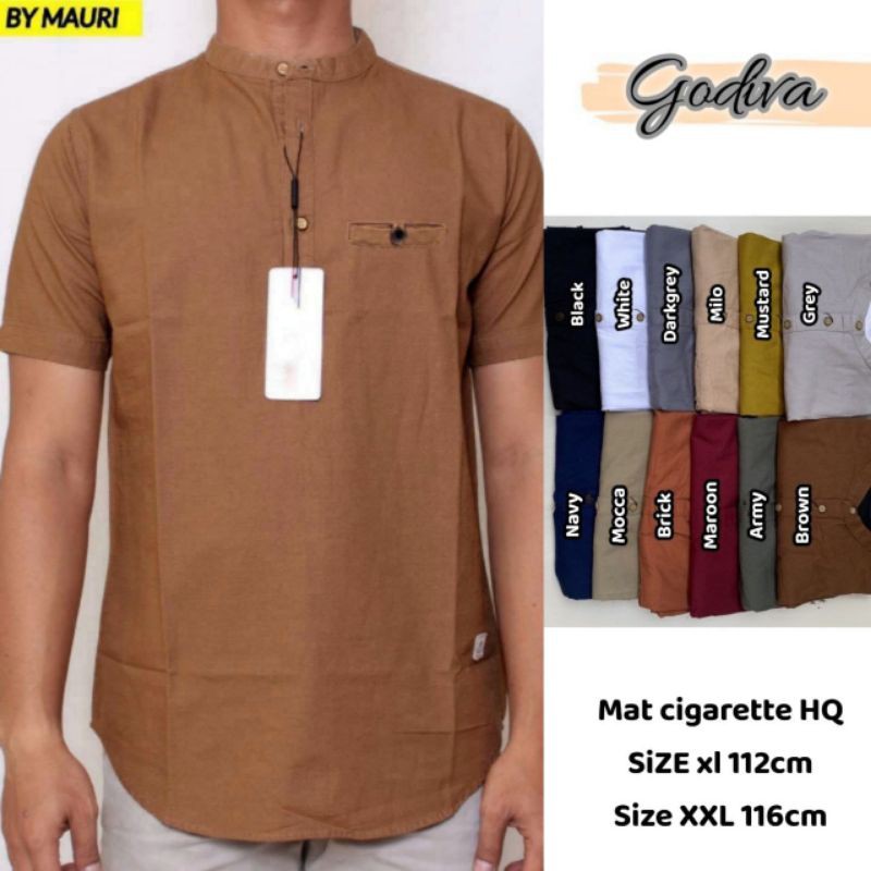 KURTA DEWASA GODIVA JUMBO XXL by Mauri/KOKO LEBARAN