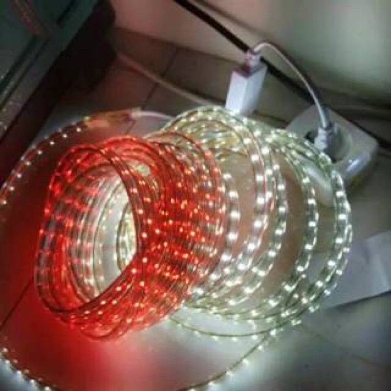 LAMPU STRIP LED MERAH PUTIH 4M LANGSUNG PAKAI #LED STRIP #MERAHPUTIH