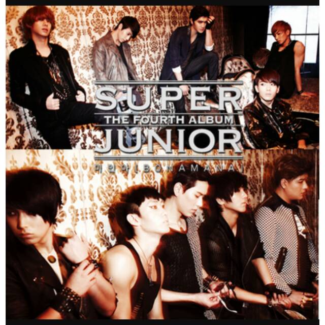 The fourth album super junior Bonamana