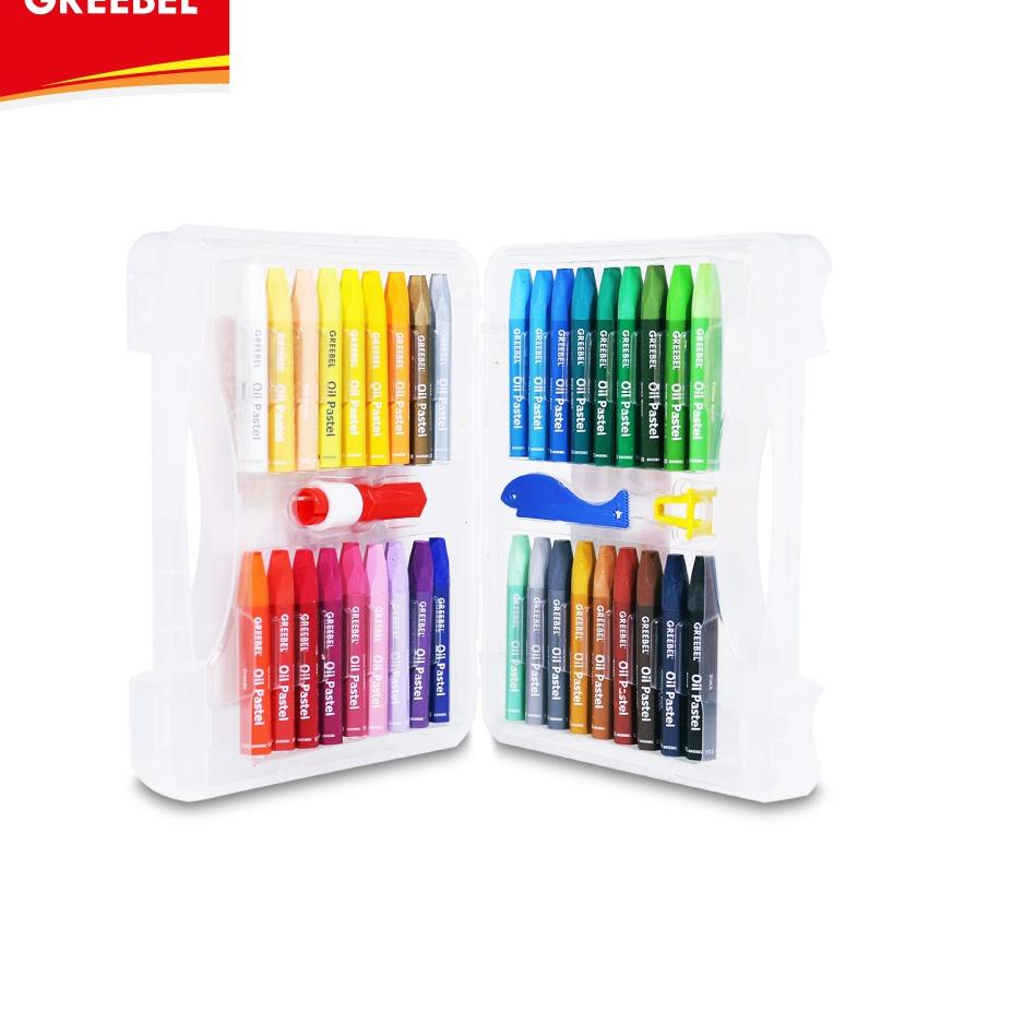 

New GREEBEL Crayon/Krayon Kids Oil Pastel 36 Warna ,,