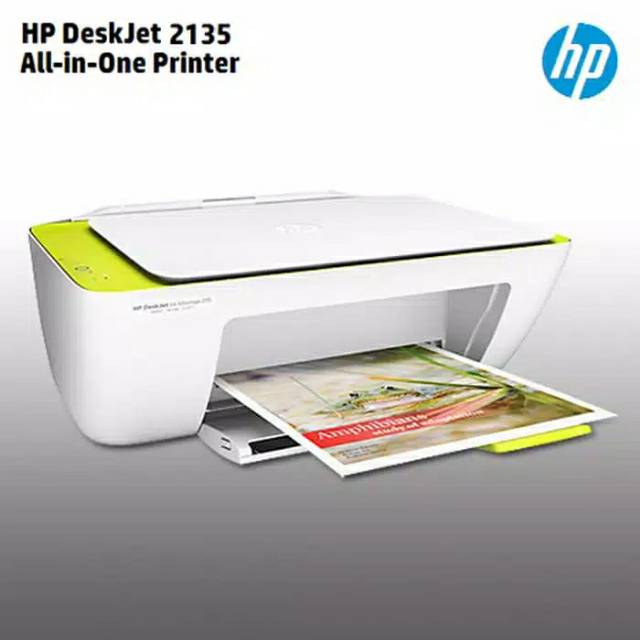 HP Printer Deskjet Ink Advantage 2135 Copy Scan Print second Masih Baru