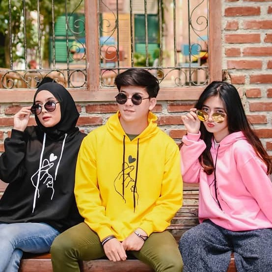 MVP - SarangHaeyo Hoodie - Hoodie Pria dan Wanita