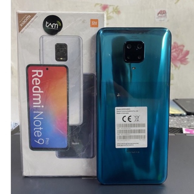 Redmi Note 9 Pro 8/128GB FULLSET SECOND ORIGINAL