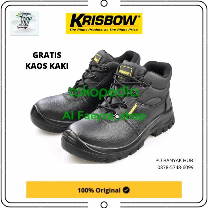 Original Krisbow Sepatu Pengaman / Sepatu Safety / Maxi 6 Inc