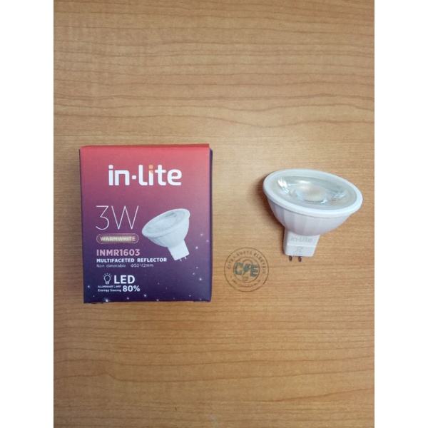 Lampu Inlite LED INMR1603 3watt kuning