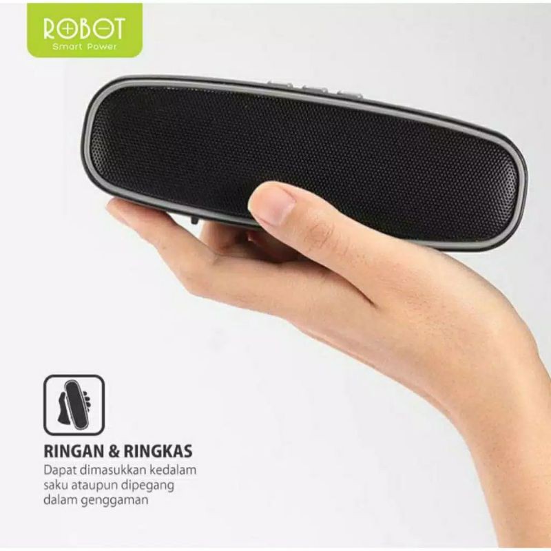 MUSIK BLUETOOTH MINI RADIO ROBOT RB210 SPEAKER AKTIF SPEAKER BOX MUSIC BOX  BLUETOOTH BASS SUARA JER