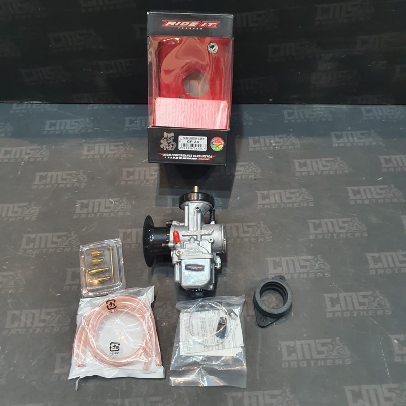 Carburator Karbu Ride It GP EVO 34 Silver