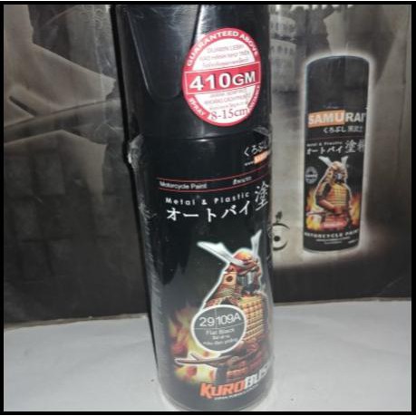 

Samurai Paint&Pylox&Cat Semprot Flat Black & Hitam Doff 109A