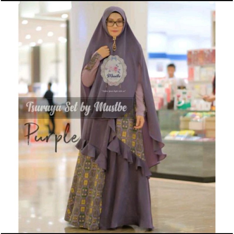 preloved gamis set by MUSTBE HIJAB