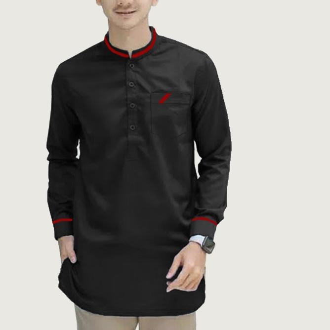 ❉ KEMEJA KOKO PRIA KEMEJA KOKO LENGAN PANJANG KOKO MUSLIM PRIA KOKO RAJA PAKISTAN MODEL TERBARU ➶
