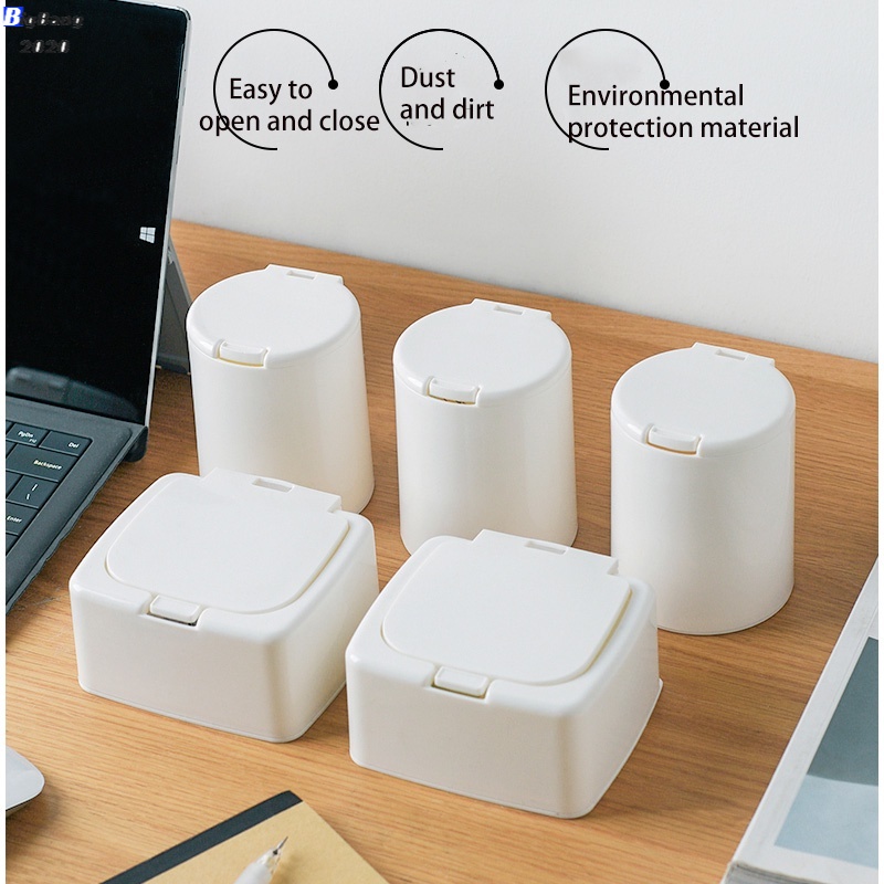 Storage box desktop storage box stickers quilted pad accessories INS button storage box-1