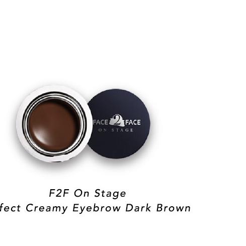 ♨ FACE 2 FACE On Stage Perfect Creamy Eyebrow ✯