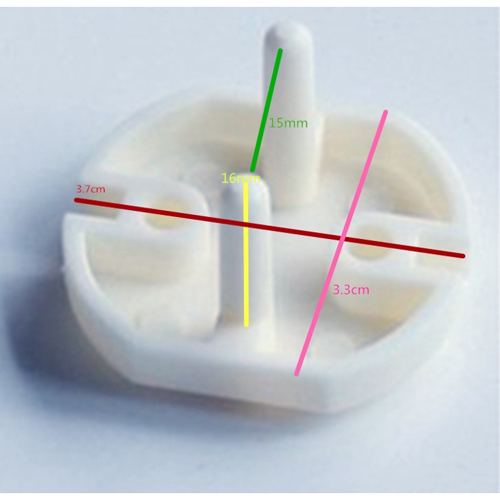 Safety Socket Plug / Alat Penutup Lubang Colokan Listrik / Alat Penutup Stop Kontak