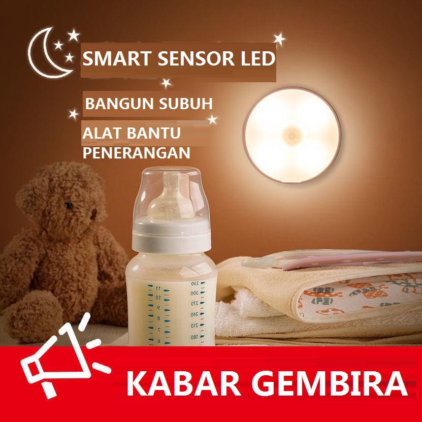 Lampu Emergency / Lampu Tidur Led / Lampu Dinding Sensor